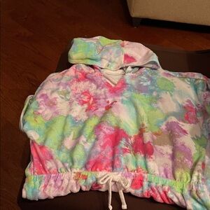 Place Multicolor Tie-Dye Hoodie size 10-12